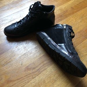 Khrio high-top sneakers, black, size 8